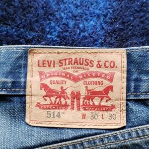 Levi's 514 mens jeans
